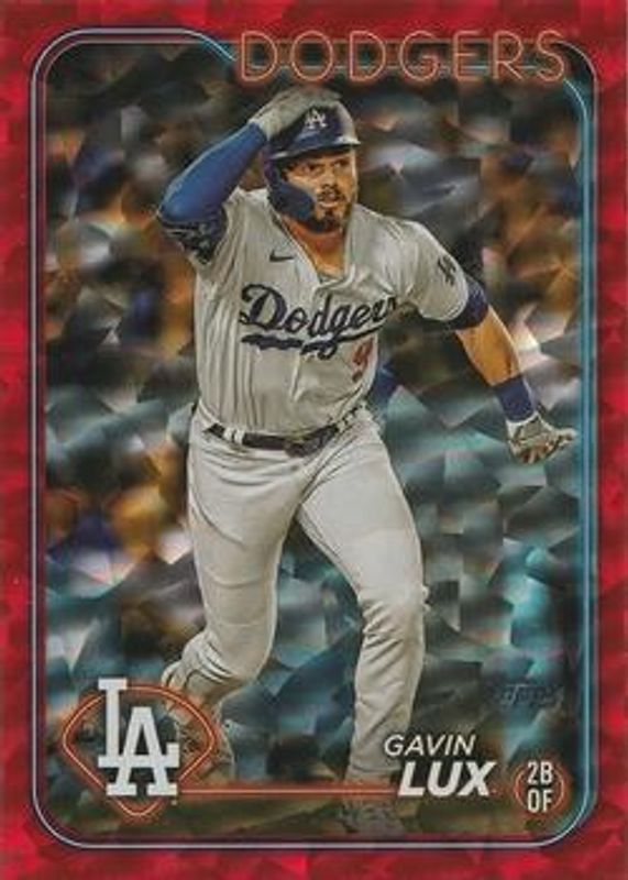2024 Topps #519 Red Crackle Foilboard /199