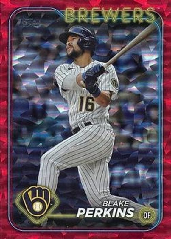 2024 Topps #663 Red Crackle Foilboard /199