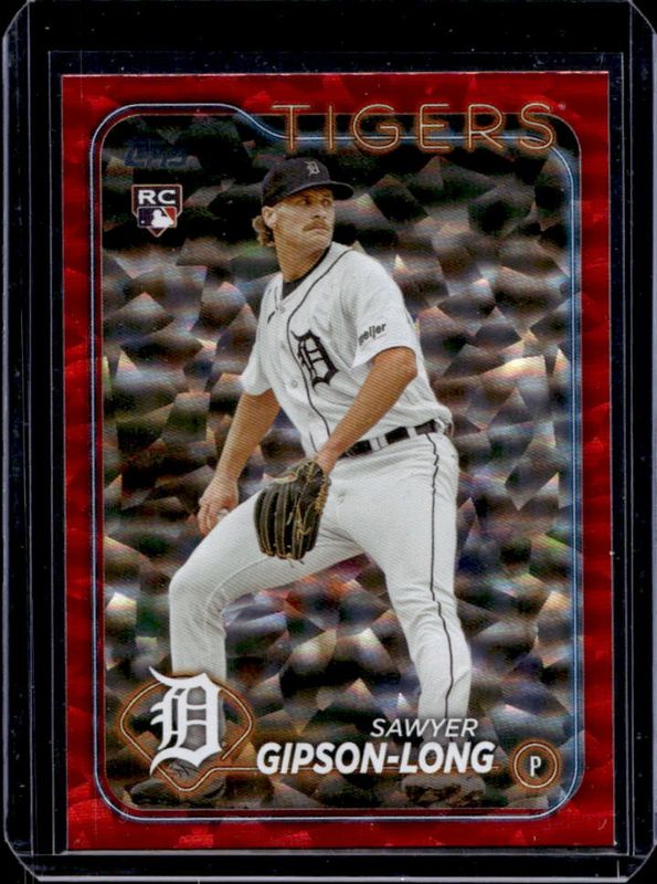 2024 Topps #616 Red Crackle Foilboard /199