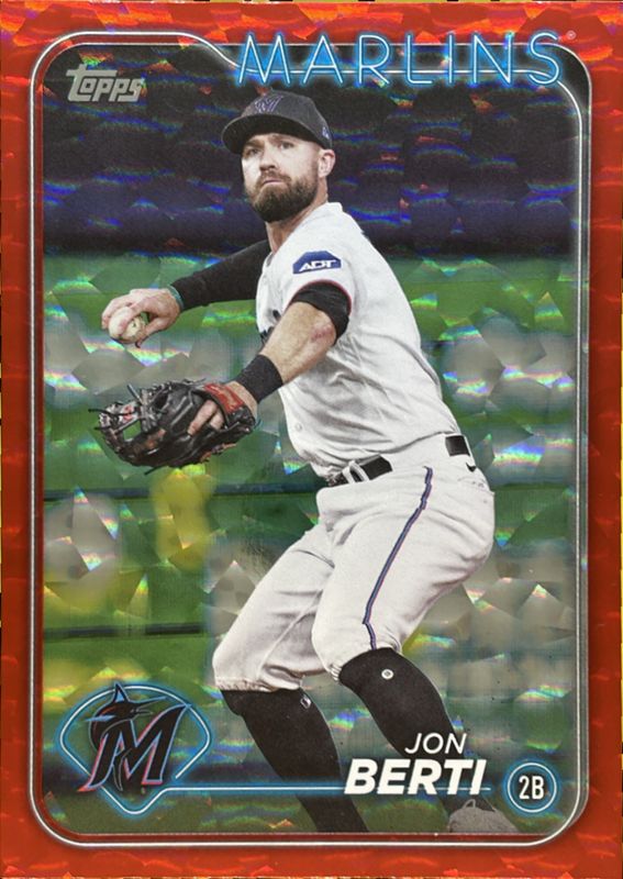 2024 Topps #524 Red Crackle Foilboard /199