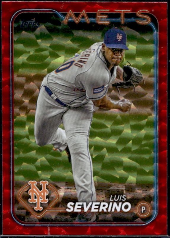 2024 Topps #633 Red Crackle Foilboard /199