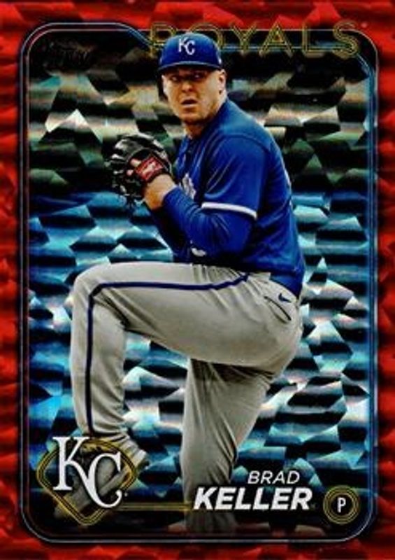 2024 Topps #140 Red Crackle Foilboard /199