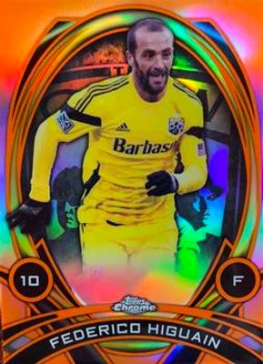2014 Topps Chrome MLS #4 Orange Refractor /75