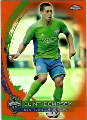 2014 Topps Chrome MLS #79 Orange Refractor /75