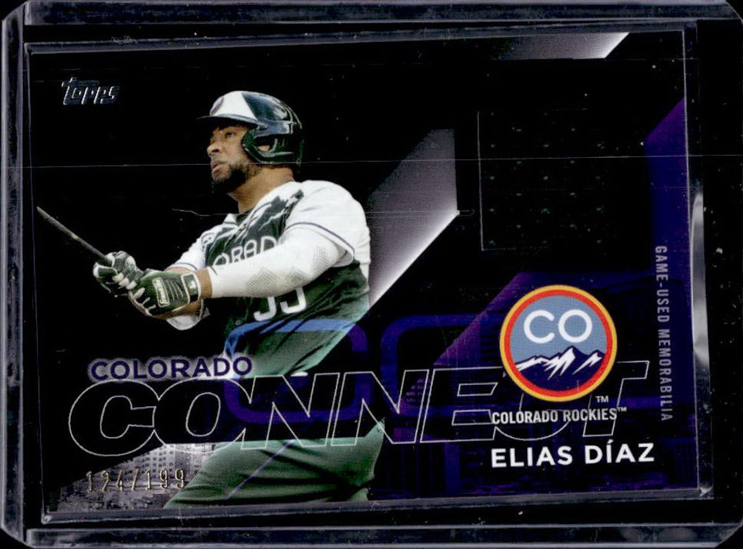 2024 Topps #CC2-ED City Connect Swatch Collection Relics (Series Two) - Black /199