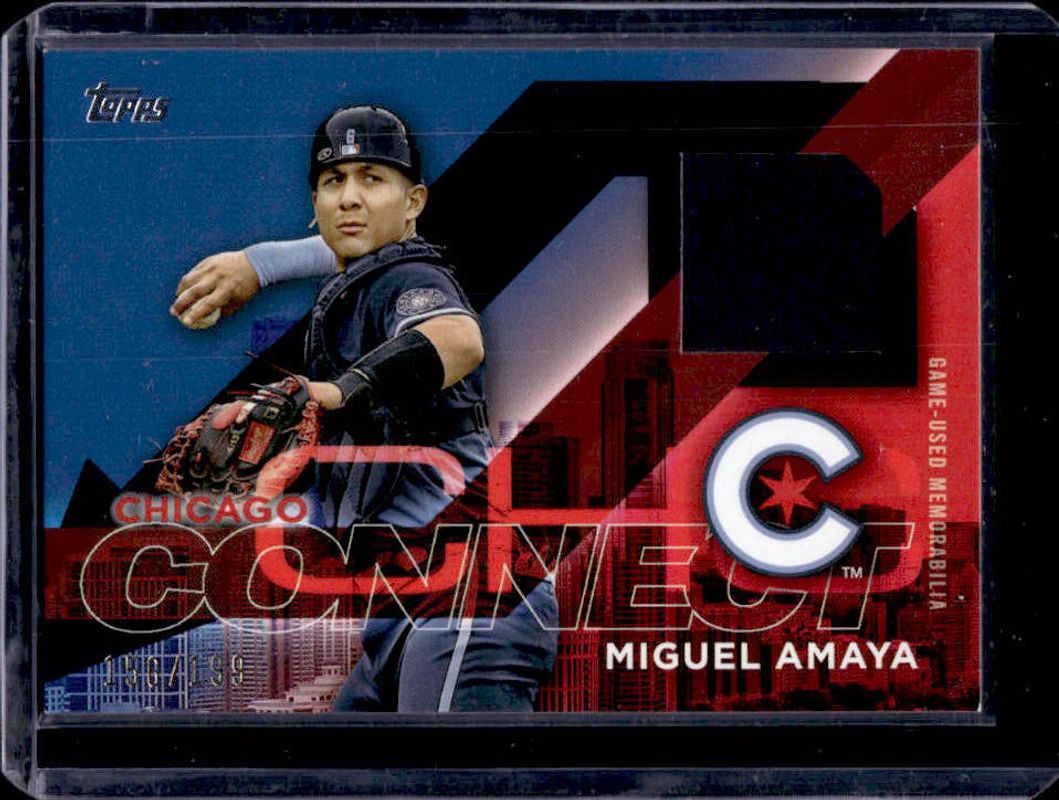2024 Topps #CC2-MA City Connect Swatch Collection Relics (Series Two) - Black /199