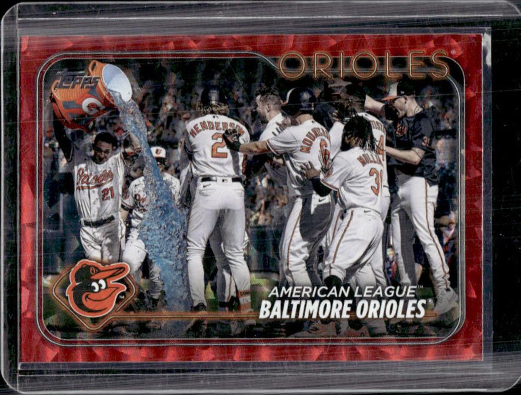 2024 Topps #192 Red Crackle Foilboard /199