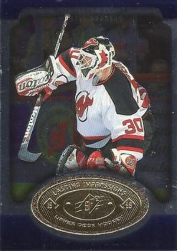 Martin Brodeur 1998 SPx Top Prospects #L21 Lasting Impressions RAW