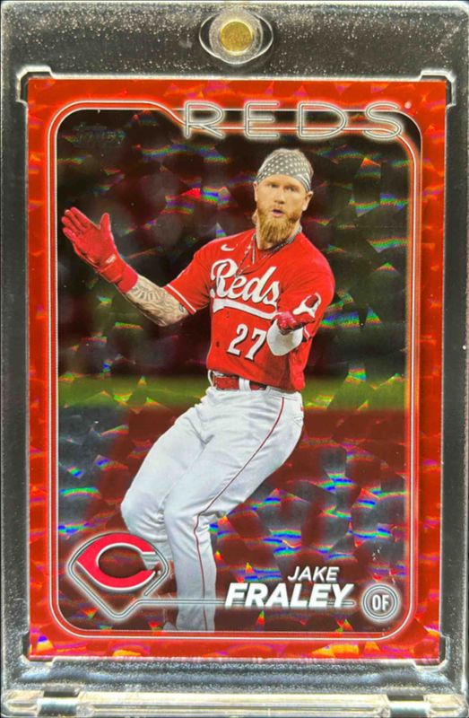 2024 Topps #261 Red Crackle Foilboard /199