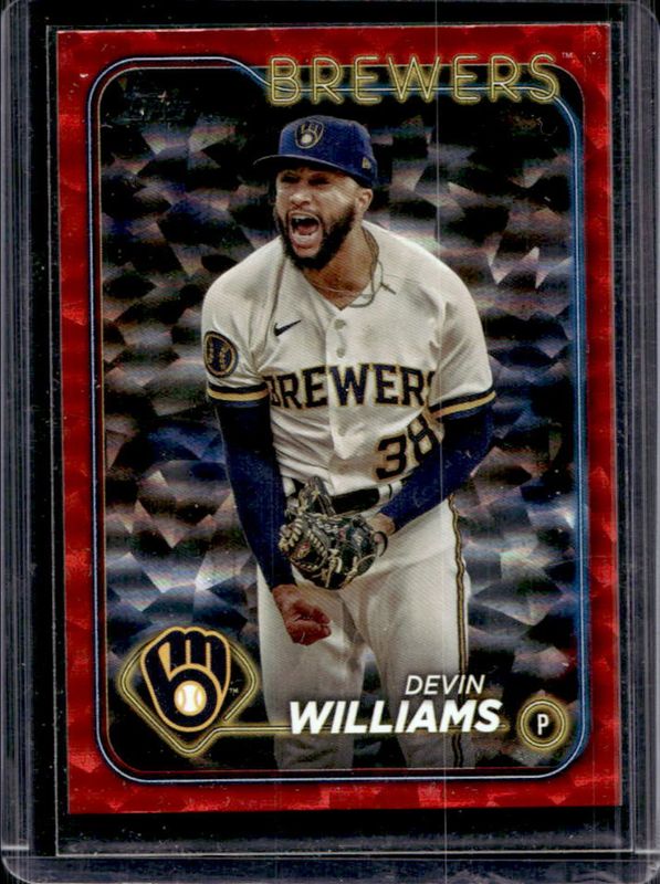 2024 Topps #135 Red Crackle Foilboard /199