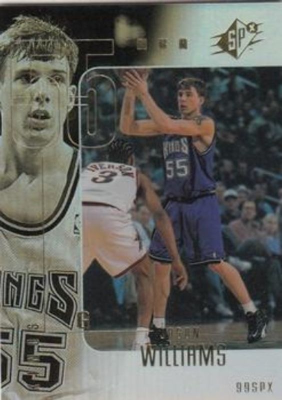 Jason Williams 1999 SPx #69 Base /2500 RAW
