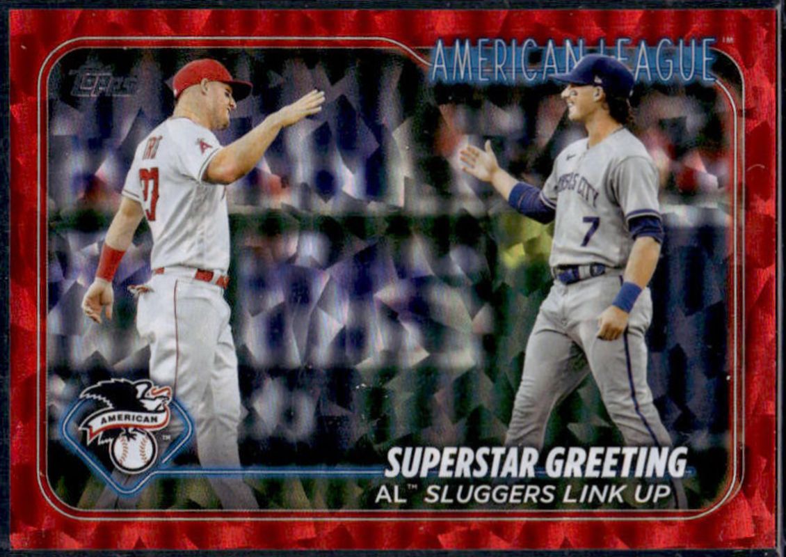 2024 Topps #413 Red Crackle Foilboard /199