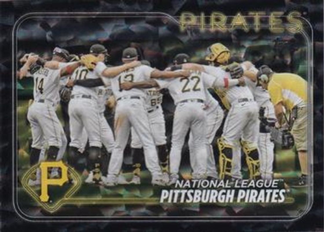 2024 Topps #696 Black Crackle Foil