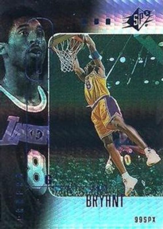 Kobe Bryant 1999 SPx #37 Radiance /100 RAW