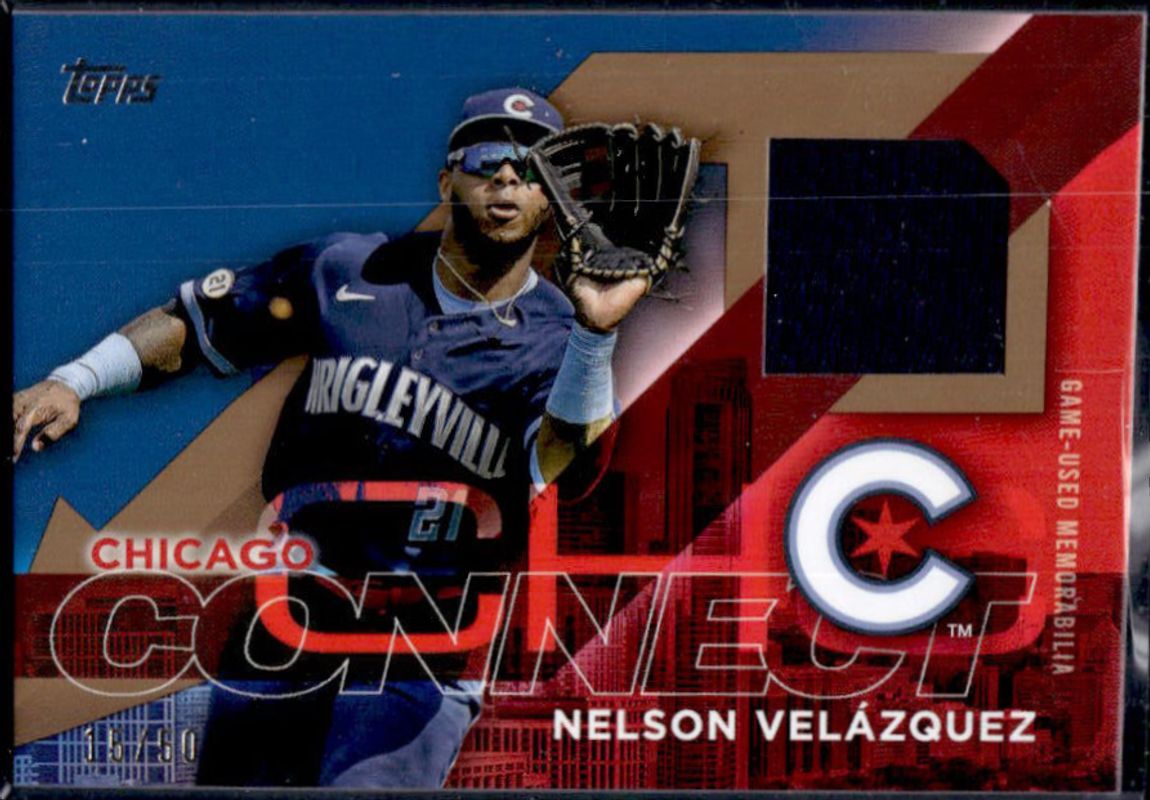 2024 Topps #CC2-NV City Connect Swatch Collection Relics (Series Two) - Gold /50