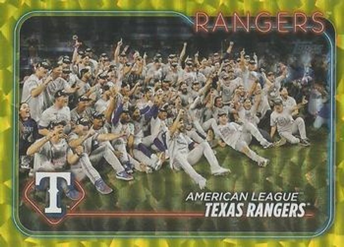 2024 Topps #498 Yellow Crackle Foilboard /50