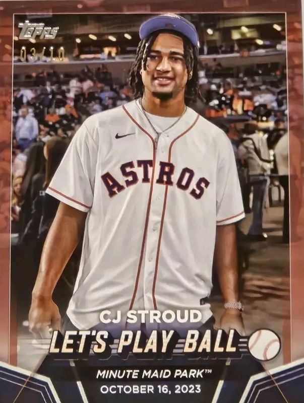 2024 Topps #PB-1 Let's Play Ball - Red /10