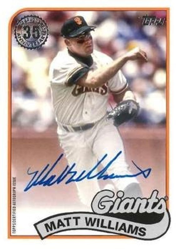 2024 Topps #89BA-MWA 1989 Topps Autographs (Series 1)