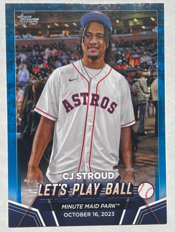 2024 Topps #PB-1 Let's Play Ball - Blue