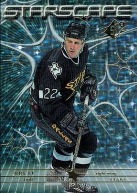Brett Hull 1999 SPx #S1 Starscape RAW