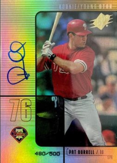 Pat Burrell 2000 SPx #104 Base /1500 Price Guide - Sports Card Investor
