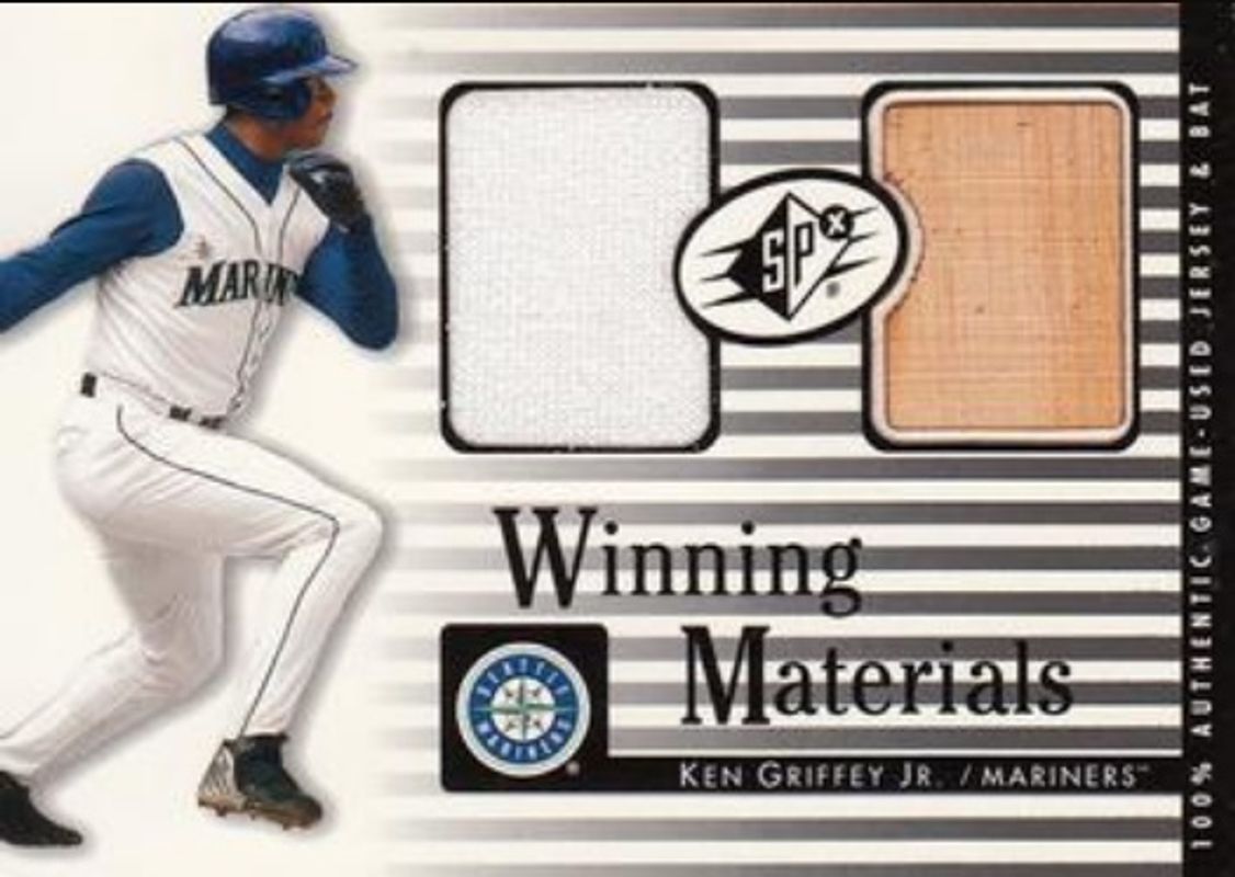 Ken Griffey Jr. 2000 SPx #WM-KG Winning Materials /100 RAW