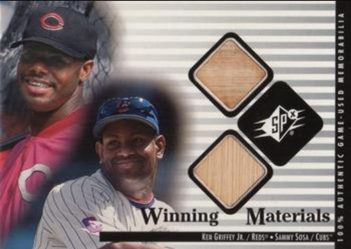 Ken Griffey Jr. 2000 SPx #KG-SS Winning Materials - Update RAW
