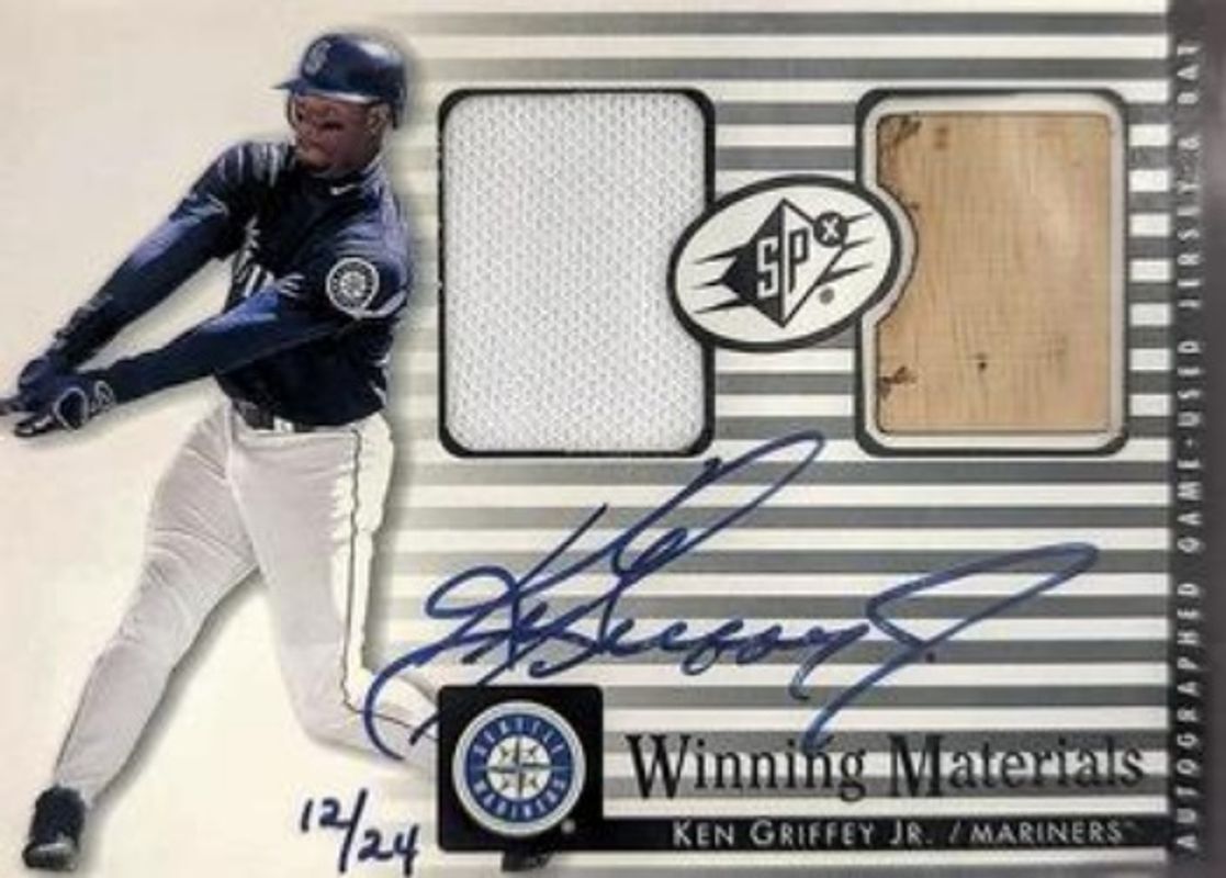 Ken Griffey Jr. 2000 SPx #WM-KG3 Winning Materials /100 RAW
