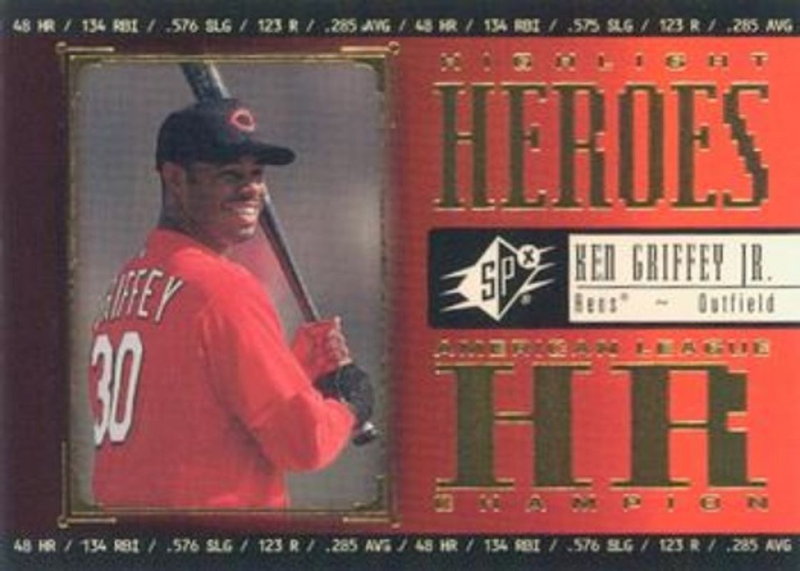 Ken Griffey Jr. 2000 SPx #HH5 Highlight Heroes RAW