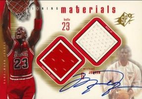 Michael Jordan 2000 SPx #MJA1 Winning Materials Price Guide 