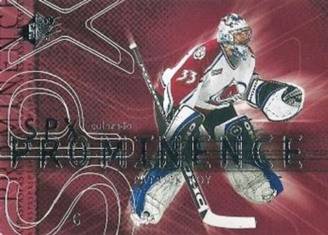 Patrick Roy 2000 SPx #83 Base /1500 RAW