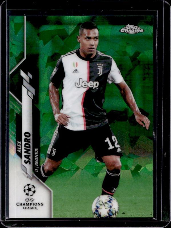 2019 Topps Chrome UEFA Champions League Sapphire Edition #6 Green /75