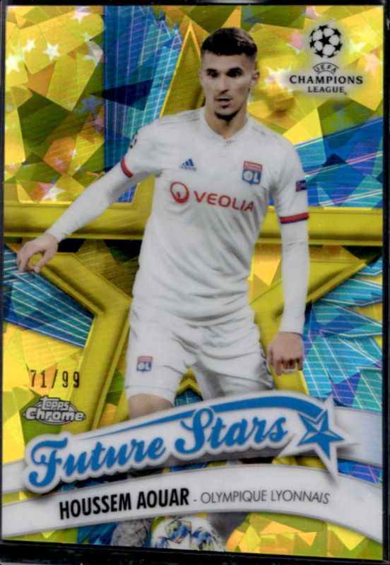 2019 Topps Chrome UEFA Champions League Sapphire Edition #FS-HA Future Stars Yellow /99
