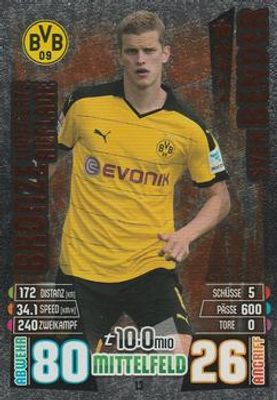 2015 Topps Match Attax Bundesliga #L3 Limited Edition Bronze