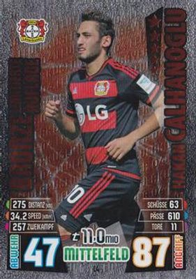2015 Topps Match Attax Bundesliga #L4 Limited Edition Bronze