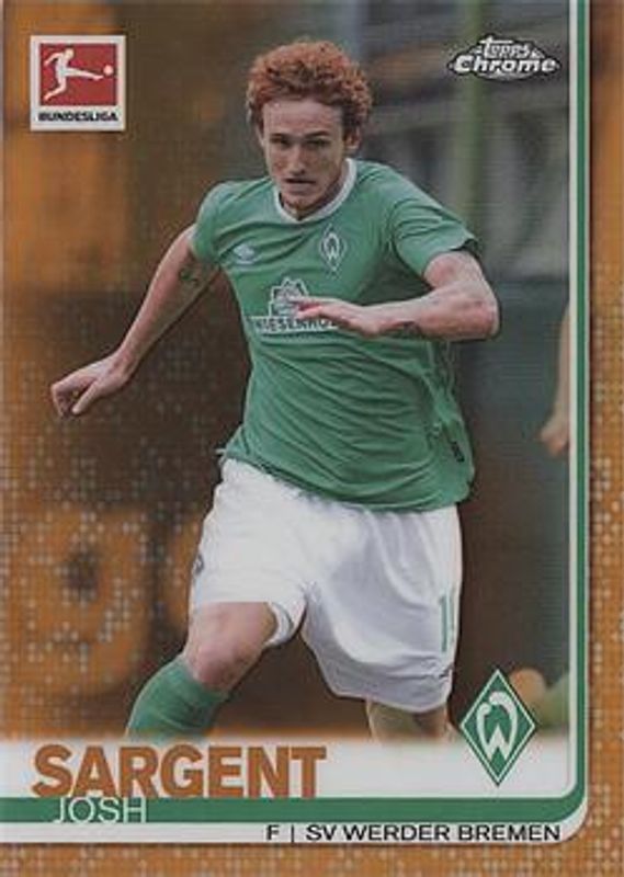 2019 Topps Chrome Bundesliga #27 Orange Refractor /25
