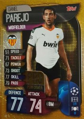 2019 Topps Match Attax UEFA Champions League International #PP4 Pro Performer
