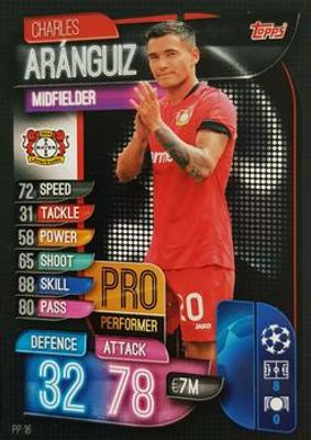 2019 Topps Match Attax UEFA Champions League International #PP16 Pro Performer
