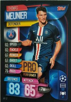 2019 Topps Match Attax UEFA Champions League International #PP17 Pro Performer