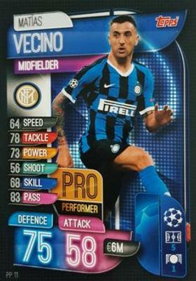2019 Topps Match Attax UEFA Champions League International #PP11 Pro Performer