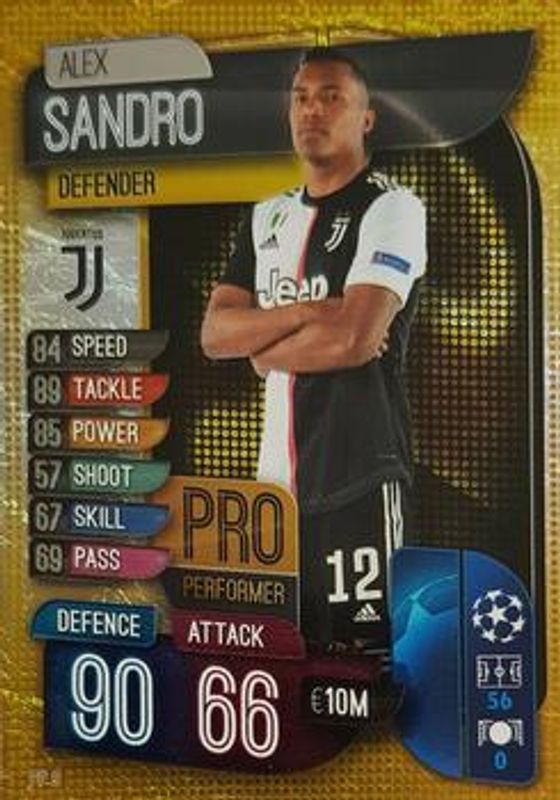 2019 Topps Match Attax UEFA Champions League International #PP9 Pro Performer