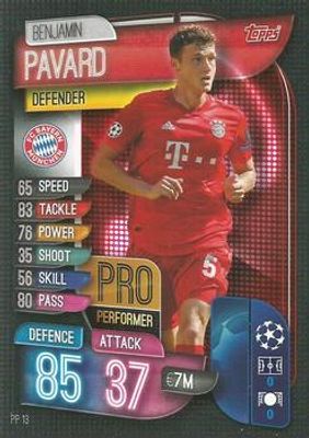 2019 Topps Match Attax UEFA Champions League International #PP13 Pro Performer