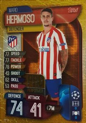 2019 Topps Match Attax UEFA Champions League International #PP3 Pro Performer