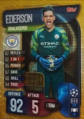 2019 Topps Match Attax UEFA Champions League International #PP5 Pro Performer