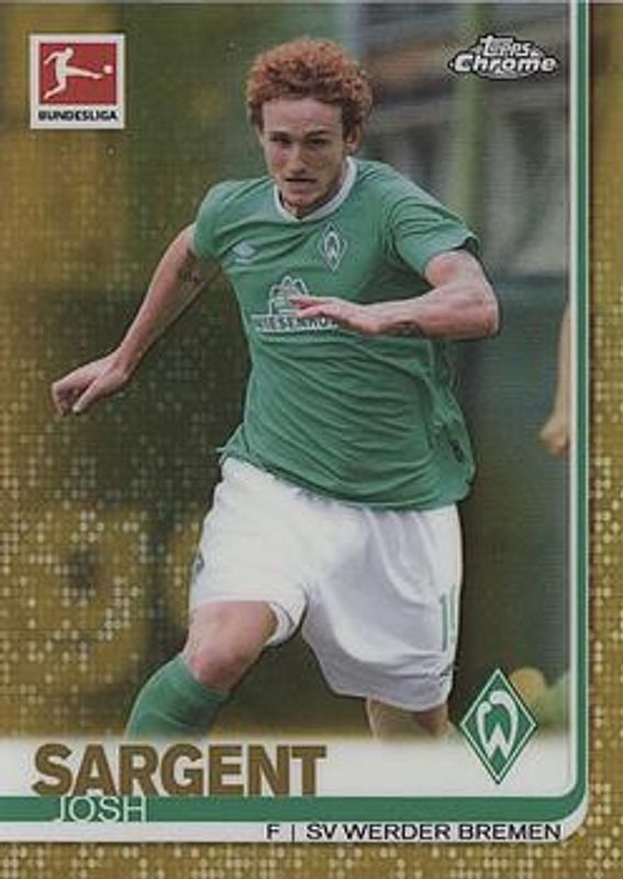 2019 Topps Chrome Bundesliga #27 Gold Refractor /50