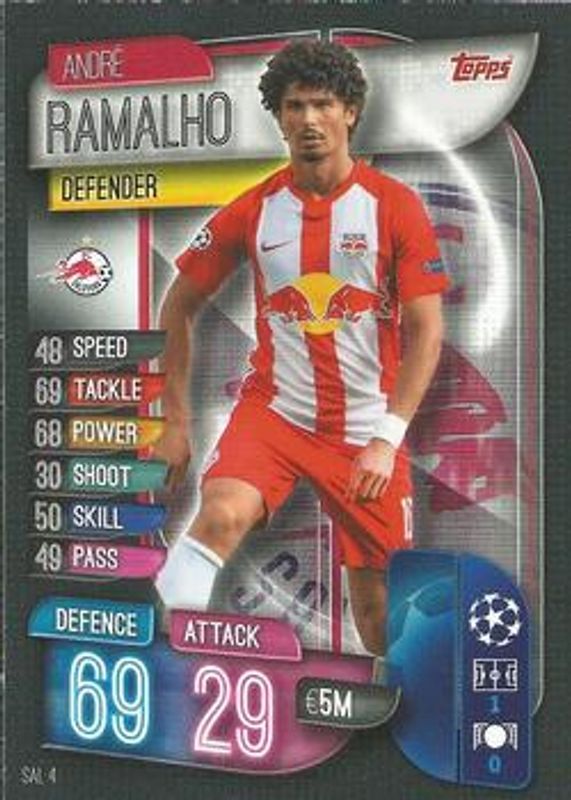 2019 Topps Match Attax UEFA Champions League International #SAL-4 Base