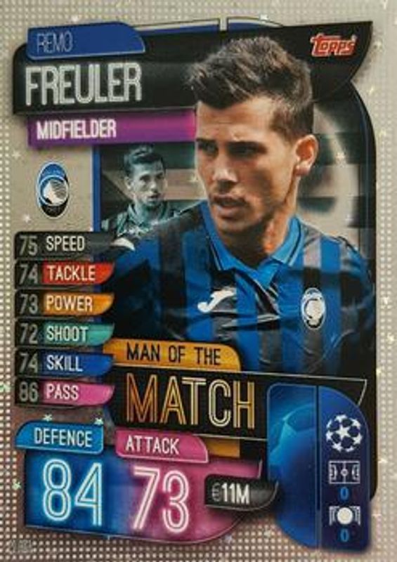 2019 Topps Match Attax UEFA Champions League International #M-ATA Man of the Match