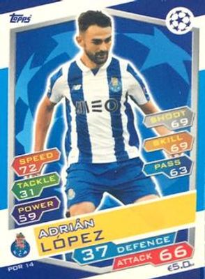 2016 Topps Match Attax UEFA Champions League #POR14 FC Porto Update
