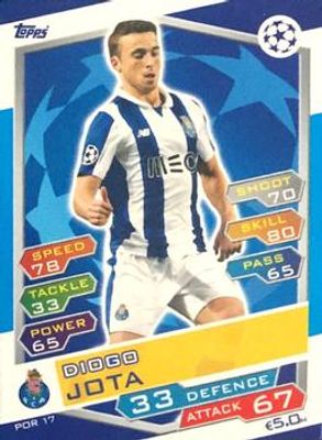 2016 Topps Match Attax UEFA Champions League #POR17 FC Porto Update