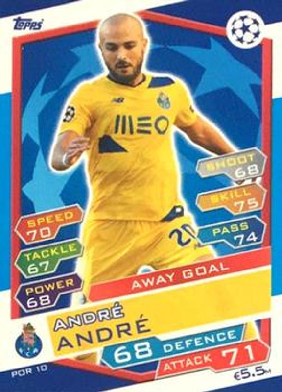 2016 Topps Match Attax UEFA Champions League #POR10 FC Porto Update